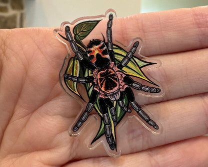 Gray Ghost Creations tarantula pin