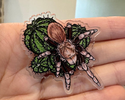 GrayGhostCreations tarantula pin