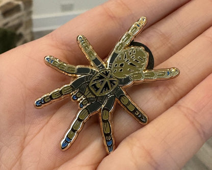 GrayGhostCreations tarantula pin