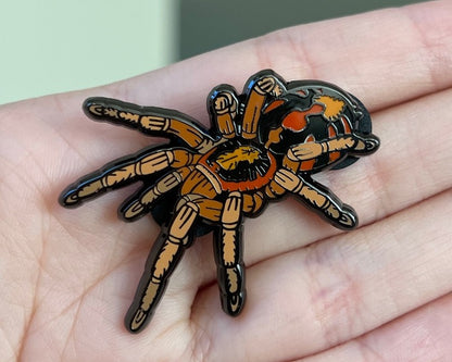 Gray Ghost Creations tarantula pin