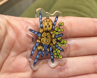 Gray Ghost Creations tarantula pin