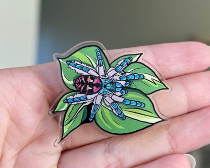 Gray Ghost Creations tarantula pin