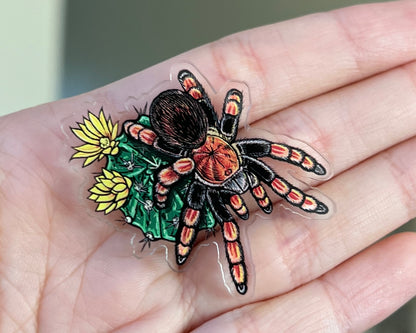 Gray Ghost Creations tarantula pin