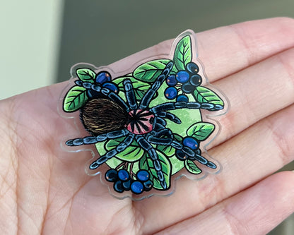 GrayGhostCreations tarantula pin