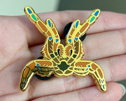 GrayGhostCreations tarantula pin