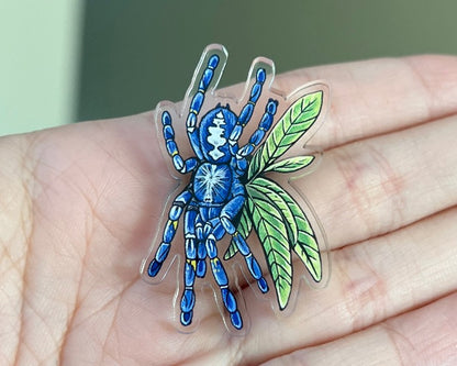 GrayGhostCreations tarantula pin